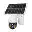 Cameră de supraveghere wireless 5MP cu panou solar si rotire 355°, protectie IP66, infrarosu, WIFI/4G