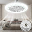 Lampă LED tavan, cu ventilator si telecomanda, 30W