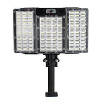 Lampă solara LED 560 SMD cu 3 panouri, senzor miscare si telecomanda
