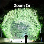 Lanterna profesionala cu LED laser, 5km raza actiune, 30000 lumeni