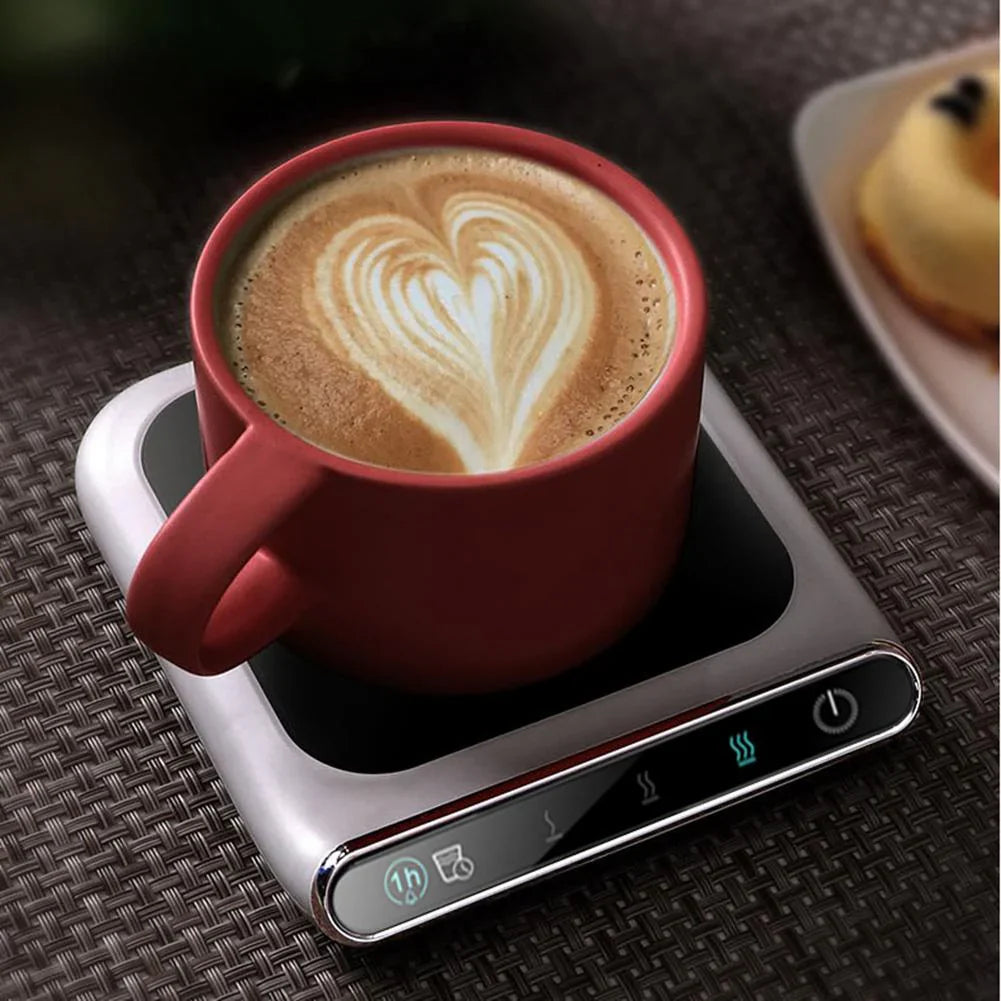 Incalzitor electric smart pentru cana cafea, ceai si alte bauturi, incarcare USB