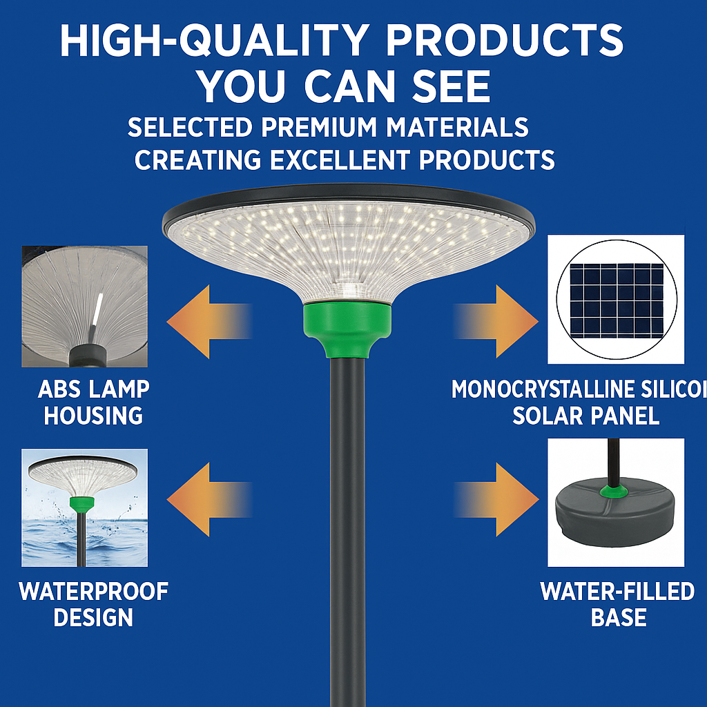 Lampă solara LED 200W, iluminare inteligenta in 3 culori, telecomanda si stalp inclus