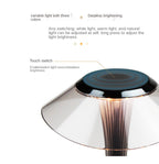 Lampă de masa LED cu touch, incarcare USB, 3 temperaturi de culoare cald/rece/neutru