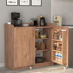 Dulap Gokce camara multifunctional 80 x 180 cm, dulap Bucătărie sau depozitare inalt, rafturi reglabile pe inaltime