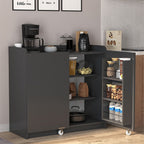 Dulap Gokce camara multifunctional 80 x 180 cm, dulap Bucătărie sau depozitare inalt, rafturi reglabile pe inaltime