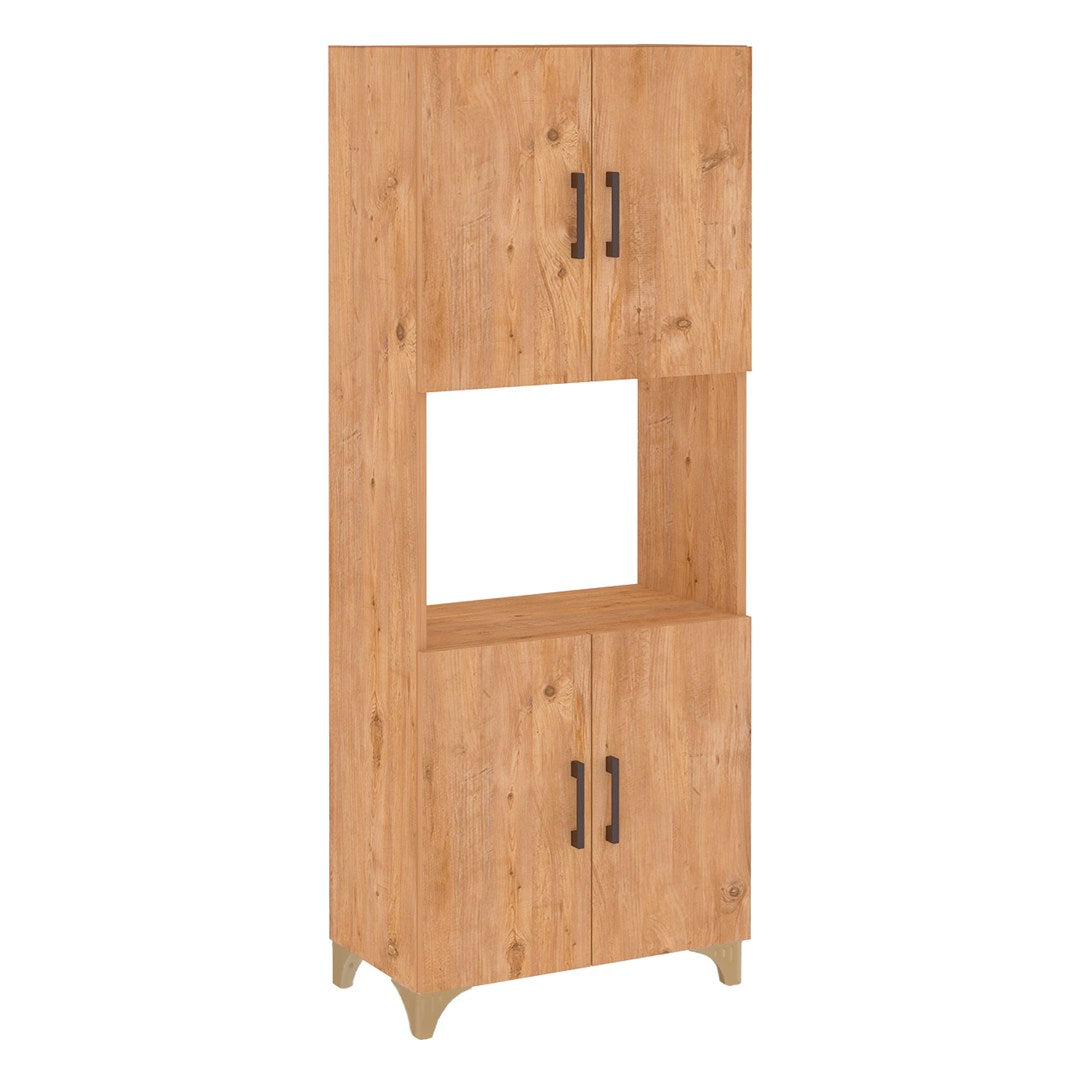 Dulap Ece pentru cuptor microunde, suport microunde cu raft superior si usa 60 x 90 cm, dulap Bucătărie compact