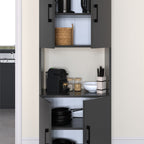 Dulap Ece pentru cuptor microunde, suport microunde cu raft superior si usa 60 x 90 cm, dulap Bucătărie compact