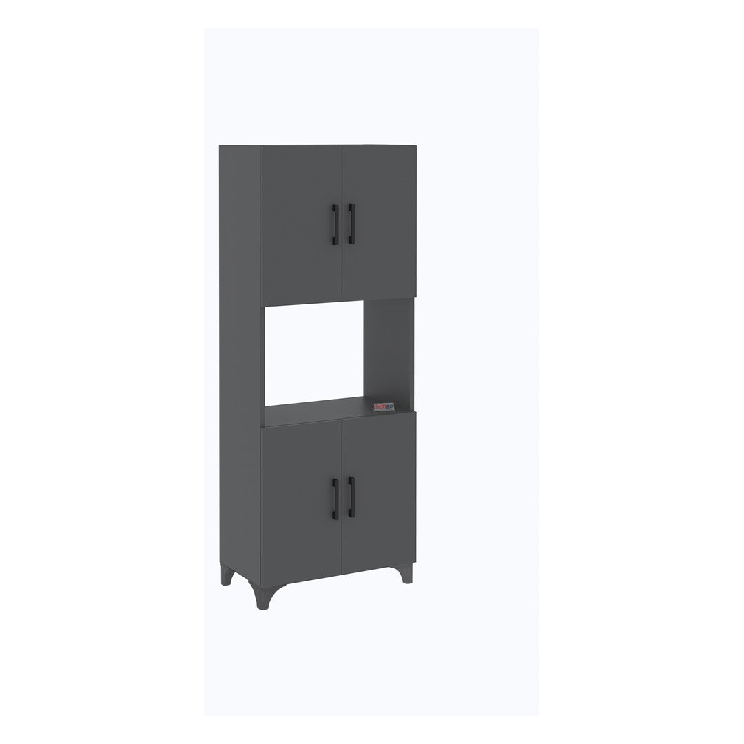 Dulap Ece pentru cuptor microunde, suport microunde cu raft superior si usa 60 x 90 cm, dulap Bucătărie compact