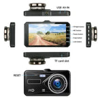 Camera auto dubla, Full HD, Rezolutie 1080p pentru Siguranța Casei