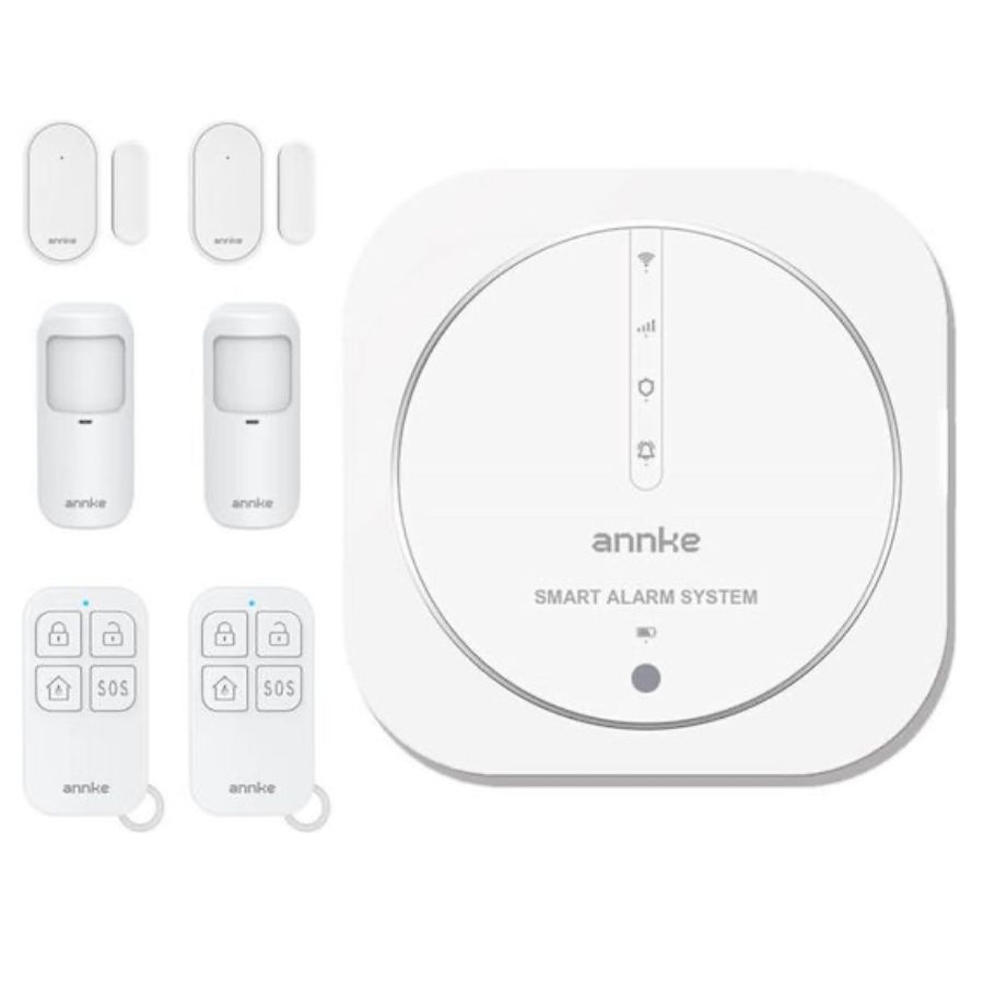 Sistem performant de alarma wireless ANNKE A113, WIFI si GSM, compatibil Tuya/Smart Life