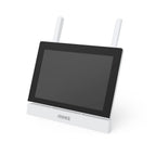 Sistem performant de supraveghere video ANNKE N44WET+I71GK*2, NVR cu ccran tactil 7 inch, 2 camere