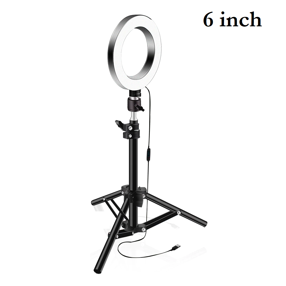 Lampă circulara cu trepied Selfie Ring Light cu LED