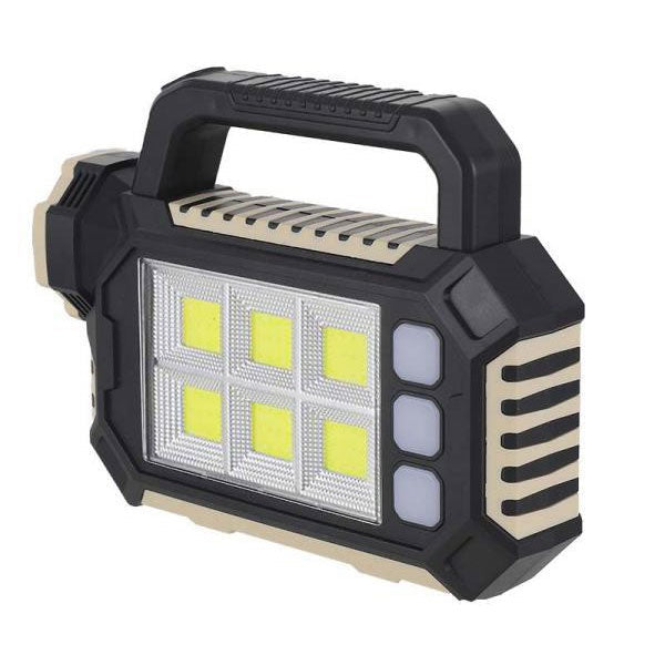 Lanterna cu Lampă solara 6 LED COB, 1200 mAh, USB
