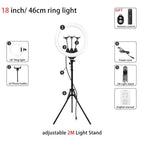 Lampă circulara cu trepied Selfie Ring Light cu LED
