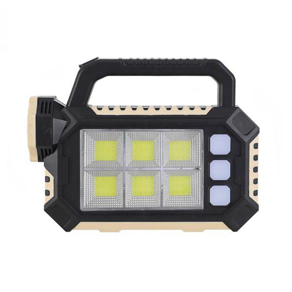 Lanterna cu Lampă solara 6 LED COB, 1200 mAh, USB