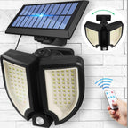 Lampă solara 90 LED, senzor de miscare, telecomanda