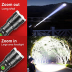 Lanterna LED Ultra-Bright, 20w din aluminiu, sursa XHP50/70/WHITE LASER