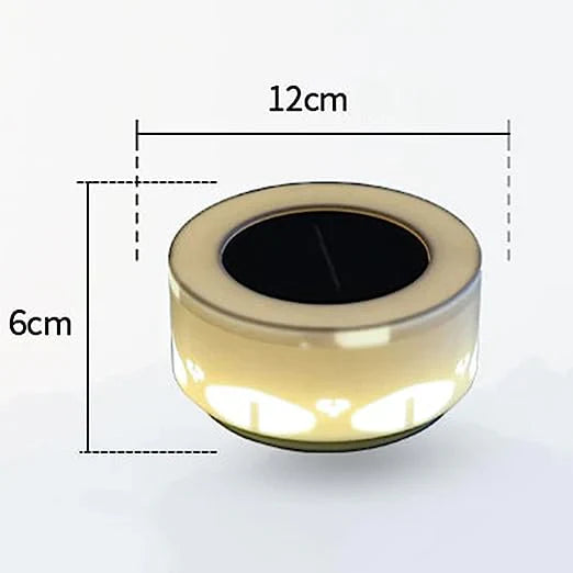 Lampă solara LED decorativa cu proiectie floare, IP65, 5W, alb rece, dimensiuni 12.5 x 6.5 cm