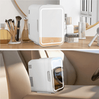 Mini Frigider pentru Cosmetice, functie de Racire si Incalzire, capacitate 4 litri