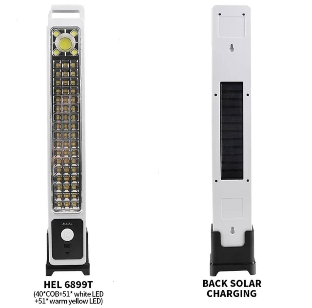 Lampă reincarcabila cu 51 LED-uri, 45W, 6 pozitii de lumina