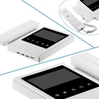 Sistem Video Interfon 4.3", sonerie video cu Ecran Color TFT si Camera cu Viziune Nocturna IR, 1 Monitor + 1
