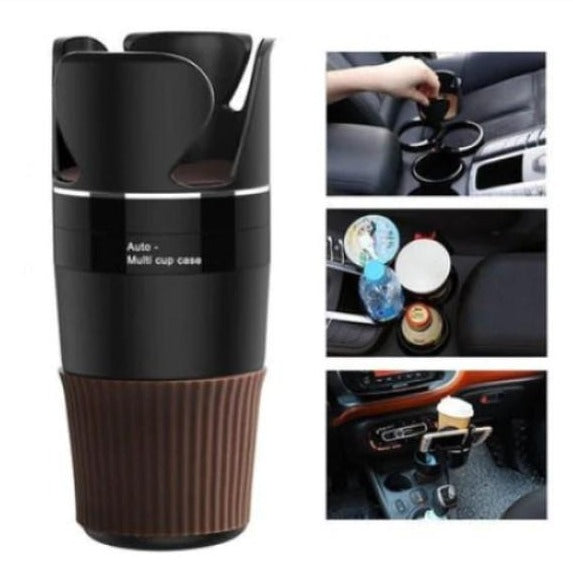 Cana multifunctionala 5 in 1 - suport auto bauturi, telefon, ochelari accesorii Imagine secundară a produsului