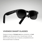 Ochelari Smart VIVENDO SMART GLASSES, Camera 1080P Full HD, AI Integrat