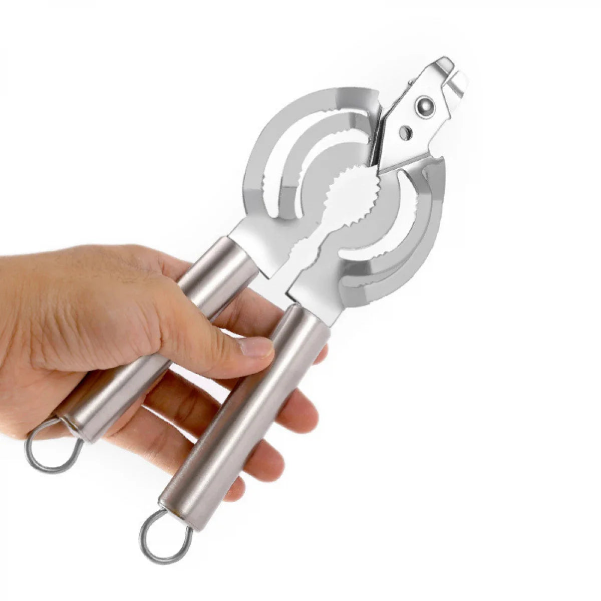 Desfacator multifunctional de borcane si spargator de nuci, inox, 25 x 6 cm Imagine principală a produsului