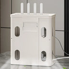 Cutie Depozitare Router WIFI cu Montare pe Perete sau Mobilier, 33 cm x 28 cm x 14.3 cm