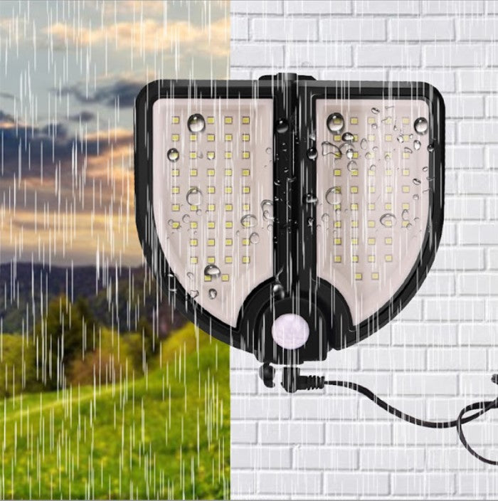 Lampă solara 90 LED, senzor de miscare, telecomanda