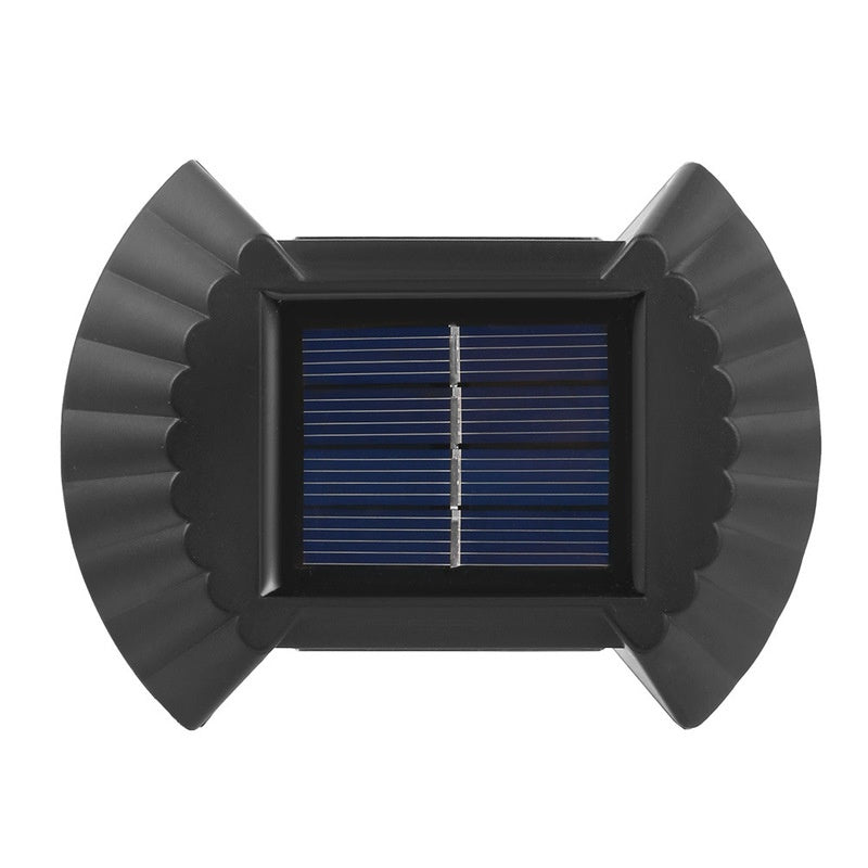 Set 4 lampi solare exterioare pentru perete, iluminare sus-jos Imagine secundară a produsului