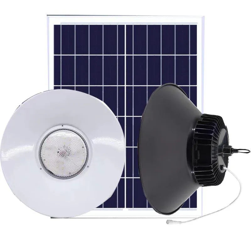 Lampă Solara LED 100/150W de Hala cu Panou Solar