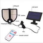 Lampă solara 90 LED, senzor de miscare, telecomanda