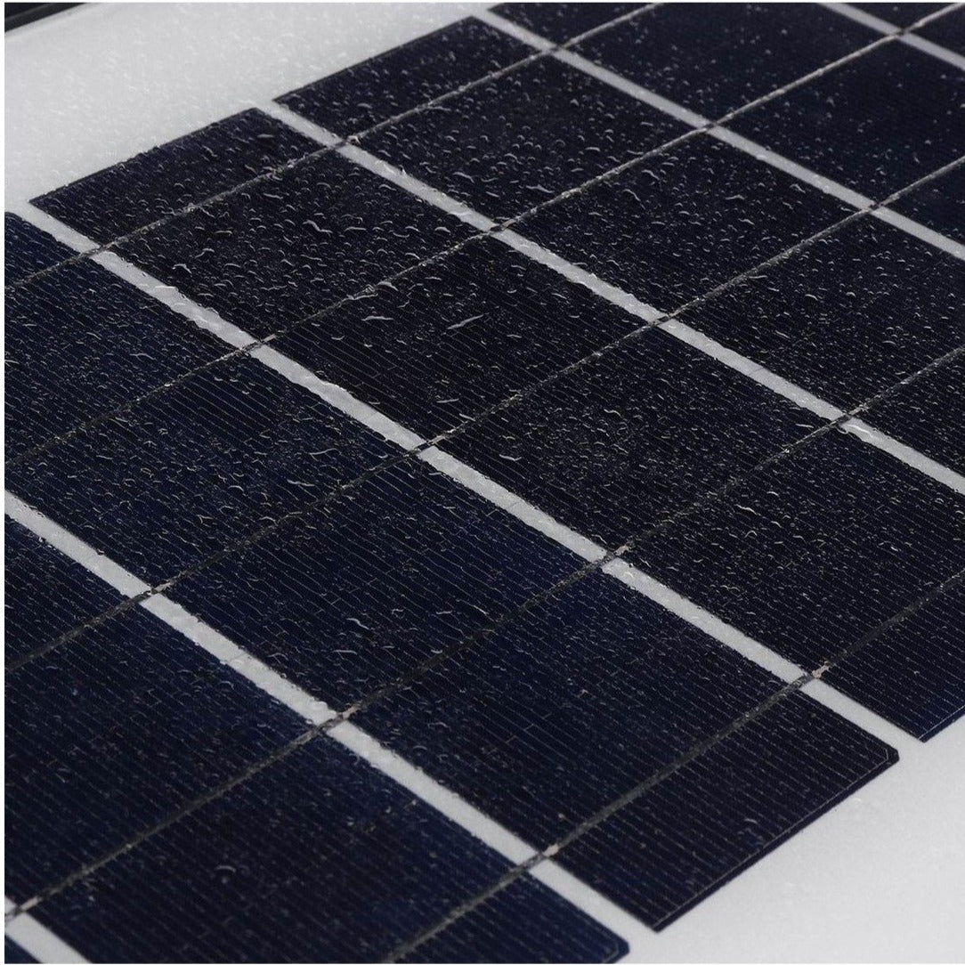 Lampă stradala proiector LED cu Incarcare Solara prin Panou Fotovoltaic + telecomanda