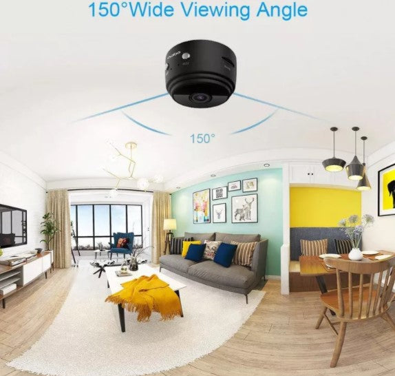 Mini Cameră de supraveghere wireless WIFI 1080p Full HD A9
