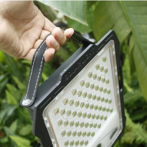 Proiector LED cu panou solar si camera WIFI, 100W-300W, 82-236 LED-uri, lumina alba, telecomanda