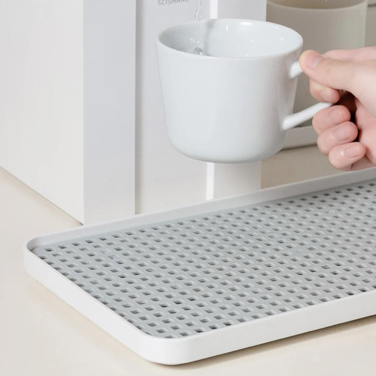 Tava multifunctionala cu sistem de scurgere pentru Bucătărie si baie, 38 x 22.4 x 2.3 cm