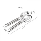 Desfacator multifunctional de borcane si spargator de nuci, inox, 25 x 6 cm