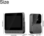 Sonerie video inteligenta Wireless, Ecran IPS 4.3 inch, Night Vision