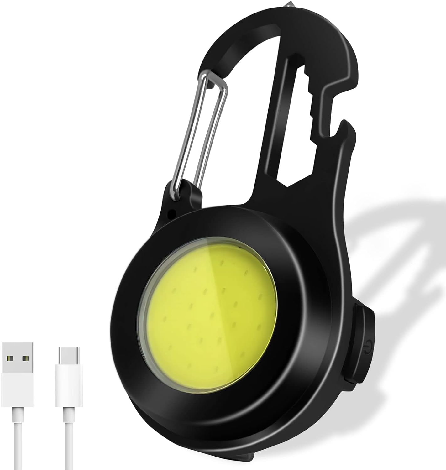 Breloc cu lanterna Q D910 LED COB multifunctional Imagine principală a produsului