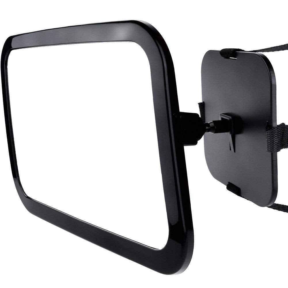 Oglindă auto supraveghere bebe fixare tetiera suport anti alunecare 360 grade Imagine principală a produsului