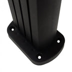 Lampă Solara LED pentru Gradina, 90 LED-uri, 3 Moduri Iluminare, Protectie IP65, Inaltime 83 cm, Culoare Negru