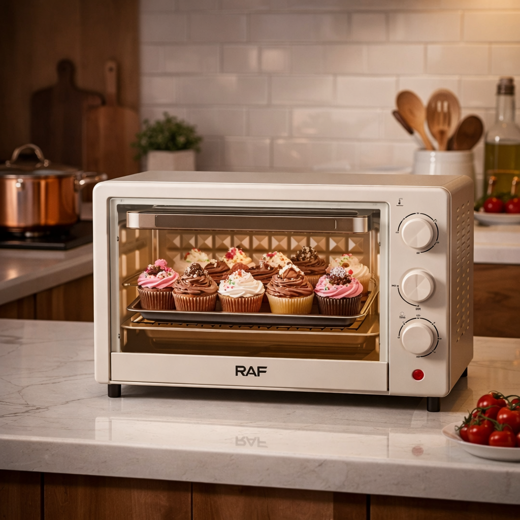 Cuptor electric RAF 24L – 1200W, 46 x 42 x 35 cm Imagine secundară a produsului