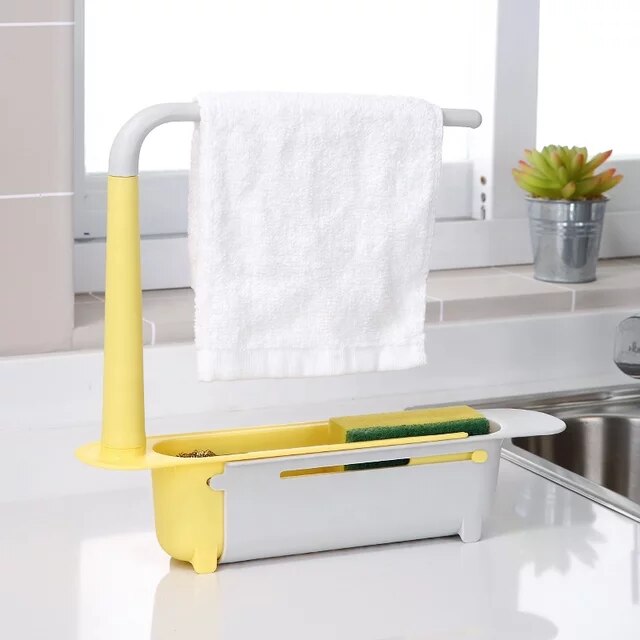 Organizator reglabil pentru chiuvete pentru Organizare Eficientă Imagine secundară a produsului