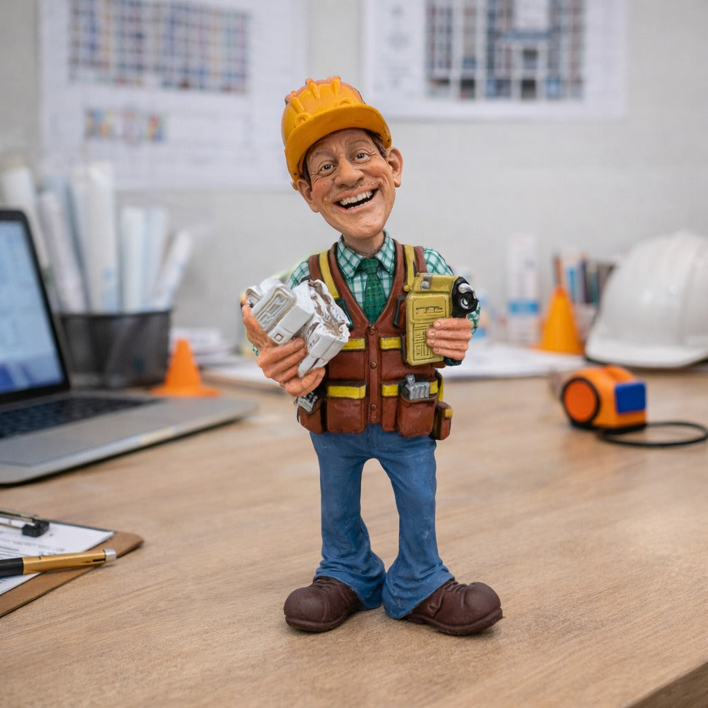 Figurine decorative profesii – colectie amuzanta pentru birou si cadou, 20 cm Imagine secundară a produsului