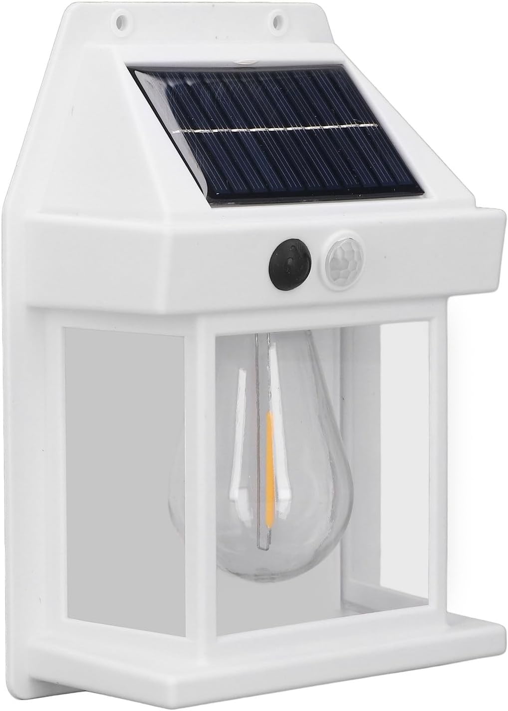 Lampă solara bec de perete LED cu senzor de miscare