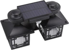 Lampă solara dubla pentru perete cu senzor de miscare si telecomanda 192 LED, JD-2219A