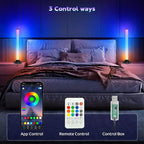 Set 2 Bare LED RGB Inteligente – Control prin Aplicatie si Telecomanda