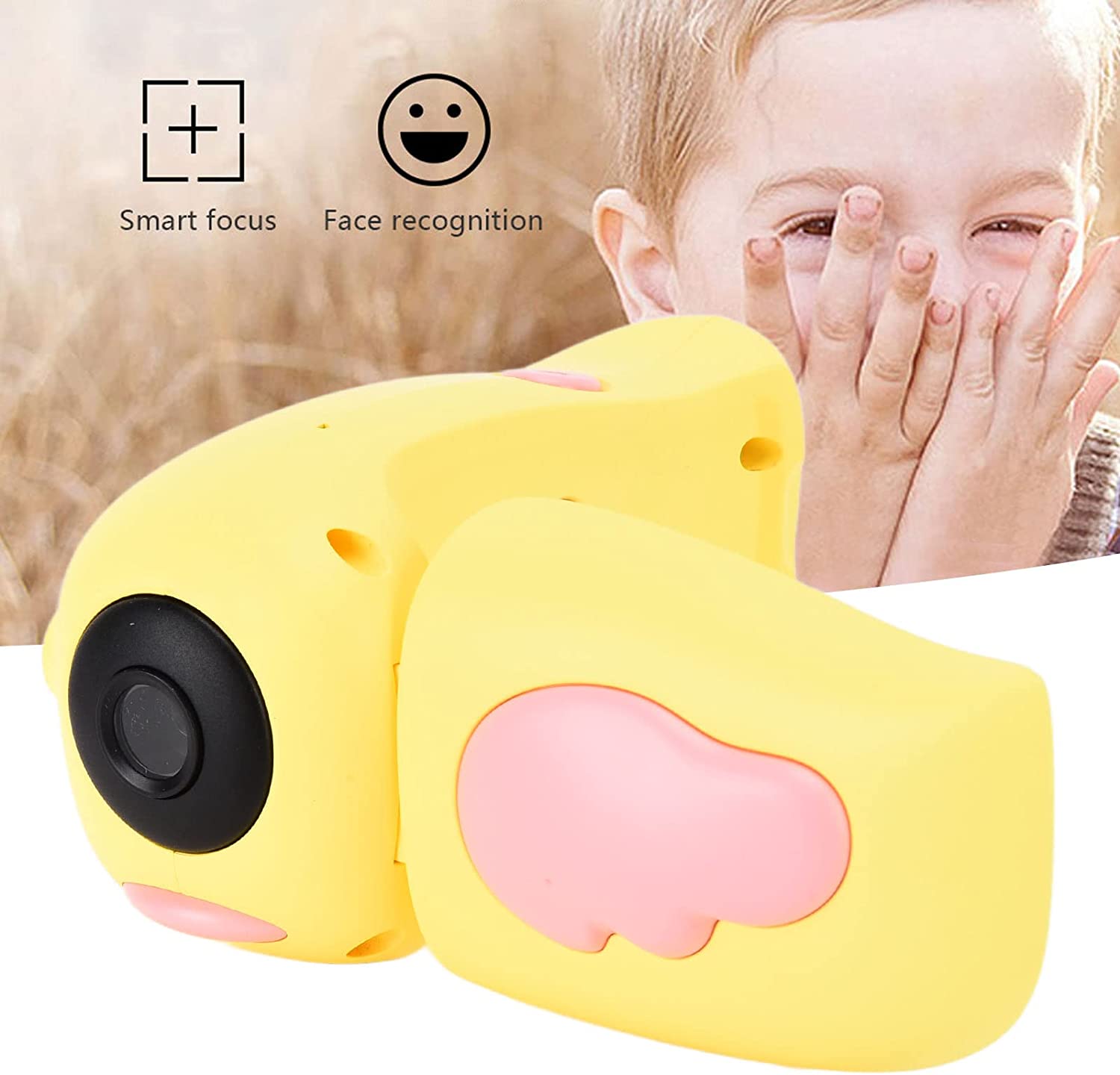 Camera video-foto digitala interactiva cu jocuri pentru copii, full-HD, ecran 2 inch