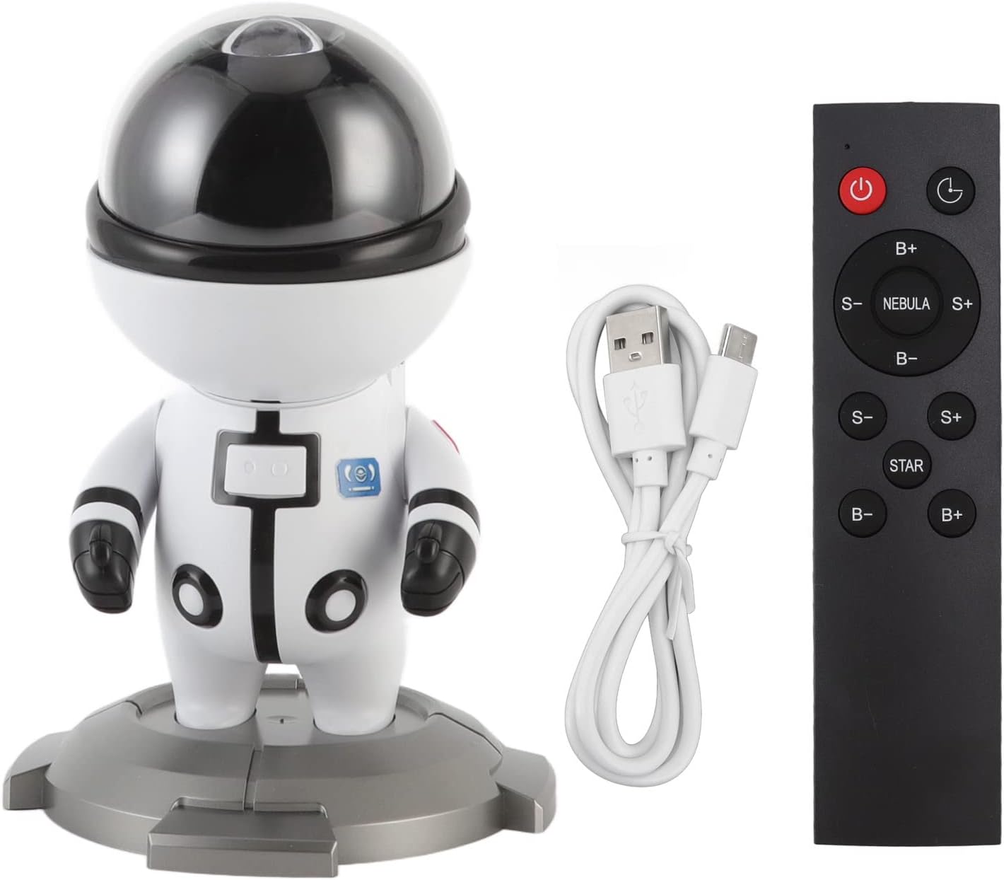 Lampă de proiectie Astronaut Starlight cu temporizator – Metaverse Star Boy Imagine principală a produsului